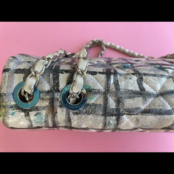 Authentic Chanel Graffiti Bag (purchased from Saks). - Picture 4 of 16